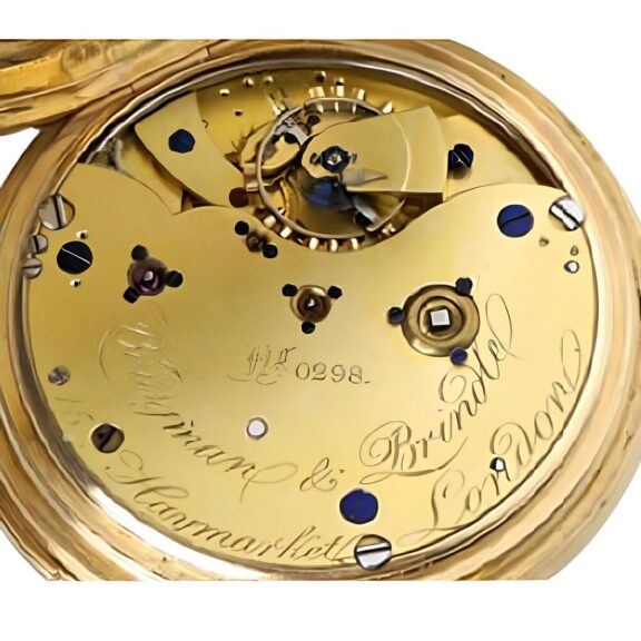 English minute repeating watch, power reserve Circa 1901 English minute repeating watch, power reserve Circa 1901