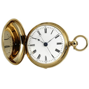 Swiss lever with centre seconds and duplex escapement Circa 1845