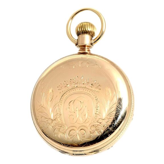 American watch with patented fine adjusting device Circa 1861 American watch with patented fine adjusting device Circa 1861