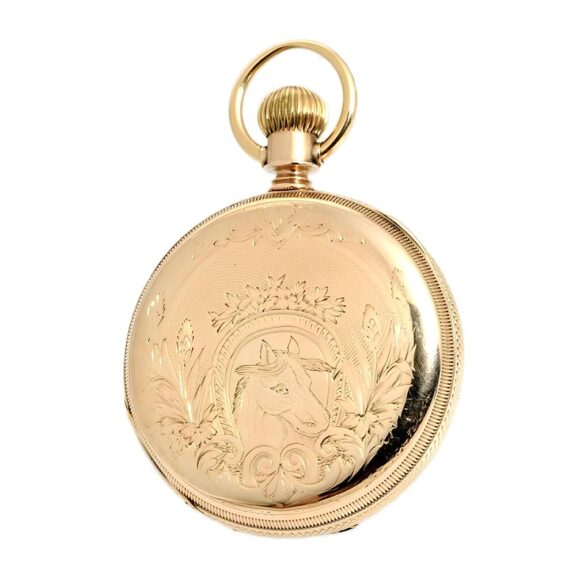 American watch with patented fine adjusting device Circa 1861 American watch with patented fine adjusting device Circa 1861