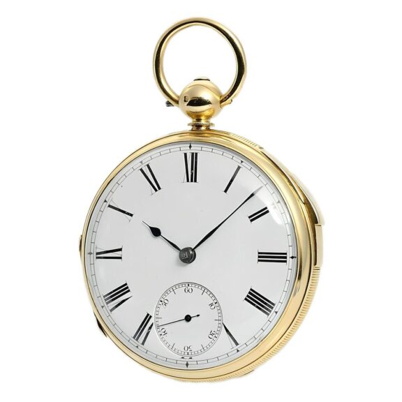 English gold repeating duplex pocket watch Circa 1820