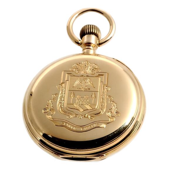 Swiss important and rare 18k gold lever chronometer Circa 1893 Swiss important and rare 18k gold lever chronometer Circa 1893