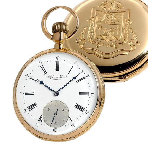 Swiss important and rare 18k gold lever chronometer Circa 1893