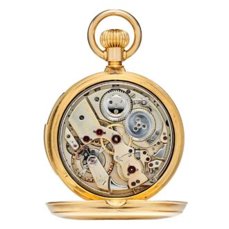 Swiss 18k gold minute repeater by Albert H. Potter Circa 1880 Swiss 18k gold minute repeater by Albert H. Potter Circa 1880