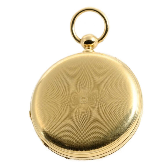 Swiss "Seconde Foudroyante" watch with time zones Circa 1850 Swiss "Seconde Foudroyante" watch with time zones Circa 1850