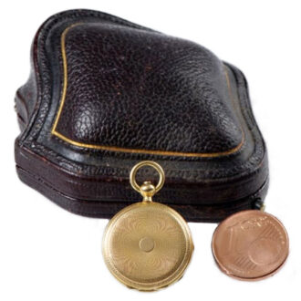 Swiss extremely rare miniature pocket watch Circa 1854