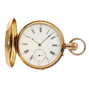 French watch presented for rescue at high seas Circa 1870