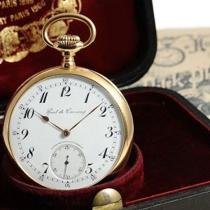 Swiss 18k gold pocket watch 