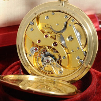 Swiss almost as new pocket watch with original box Circa 1900