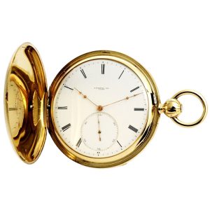 Swiss watch with pivoted detent escapement Circa 1850