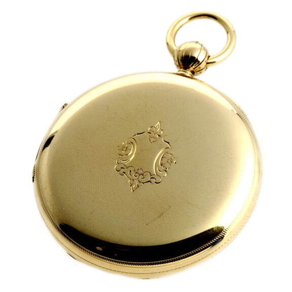 Swiss pocket watch with pivoted detent escapement Circa 1850 Swiss pocket watch with pivoted detent escapement Circa 1850