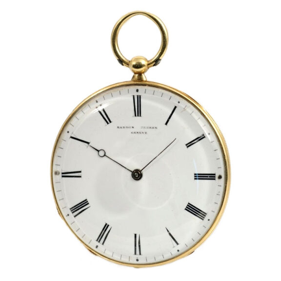 Swiss ultra-thin pocket watch with Bagnolet caliber Circa 1840 Swiss ultra-thin pocket watch with Bagnolet caliber Circa 1840