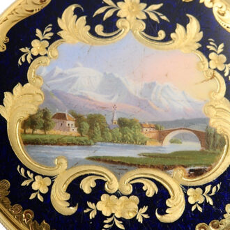 Swiss ultra-thin pocket watch with Bagnolet caliber Circa 1840