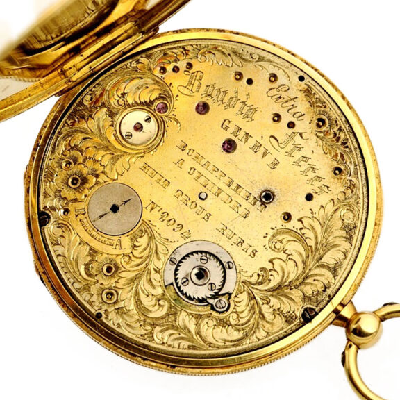 Swiss ultra-thin pocket watch with Bagnolet caliber Circa 1840 Swiss ultra-thin pocket watch with Bagnolet caliber Circa 1840