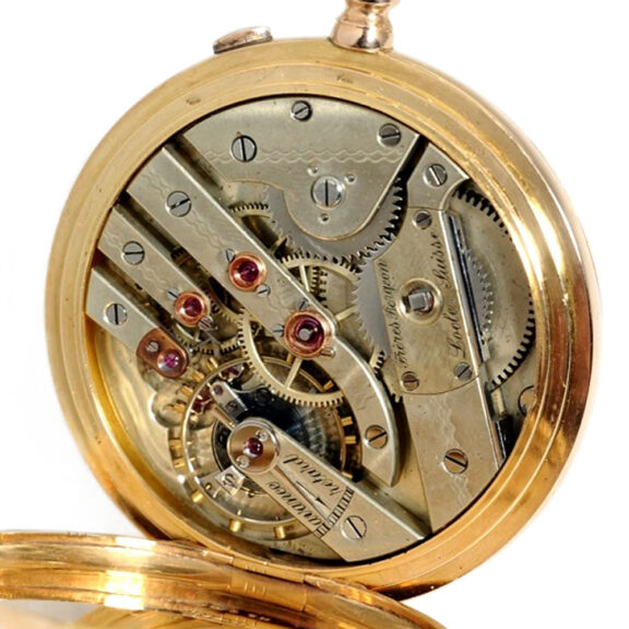 Swiss gold pocket watch of Royal provenance Circa 1890 Swiss gold pocket watch of Royal provenance Circa 1890