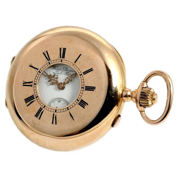 Swiss gold pocket watch of Royal provenance Circa 1890