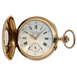 Swiss gold pocket watch of Royal provenance Circa 1890