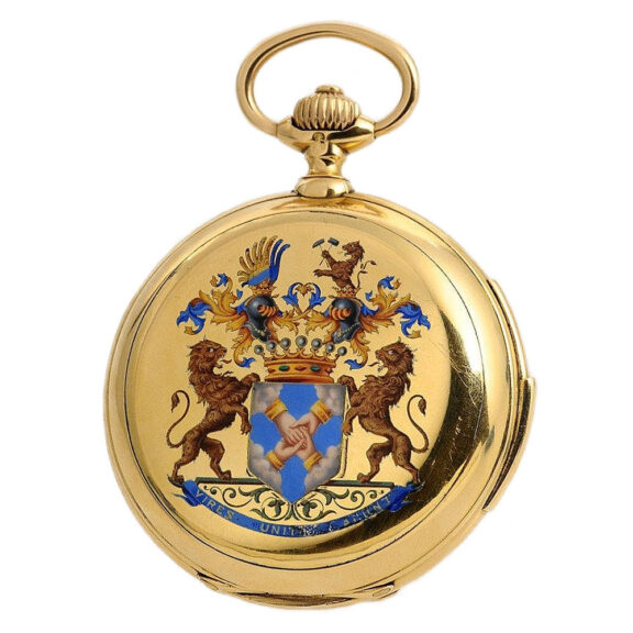 Swiss representative minute repeating pocket watch Circa 1878