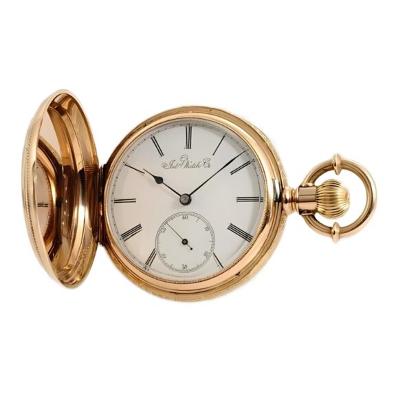 Swiss rare heavy watch for the North American market Circa 1885 Swiss rare heavy watch for the North American market Circa 1885