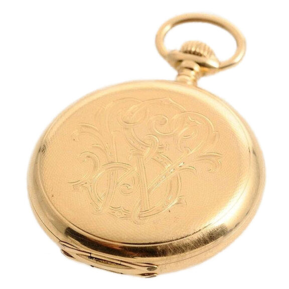 German 18k gold Glashütte pocket watch Circa 1890 German 18k gold Glashütte pocket watch Circa 1890