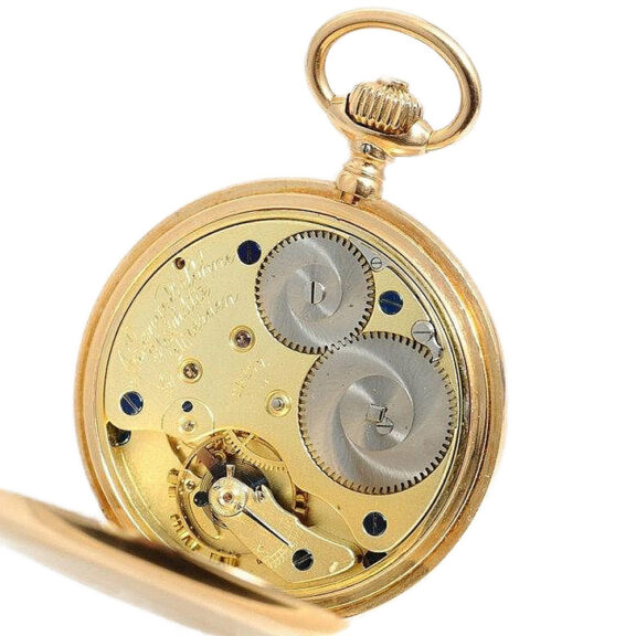 German 18k gold Glashütte pocket watch Circa 1890 German 18k gold Glashütte pocket watch Circa 1890