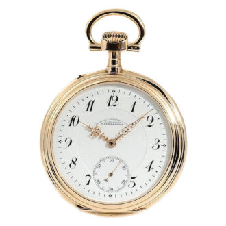 German 14k rose gold Glashütte pocket watch Circa 1908 German 14k rose gold Glashütte pocket watch Circa 1908