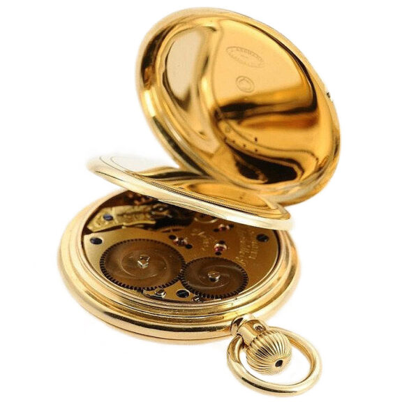 German 14k gold Glashütte pocket watch Circa 1890 German 14k gold Glashütte pocket watch Circa 1890