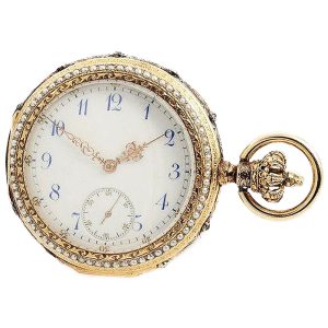 German early Glashütte gentleman's pocket watch Circa 1881