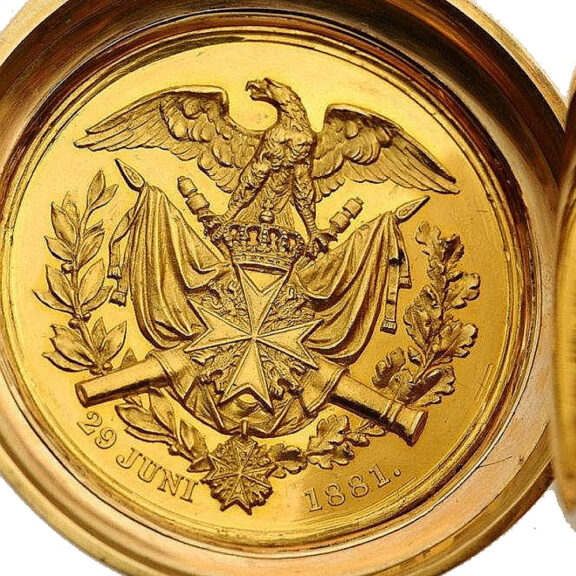 German early Glashütte gentleman's pocket watch Circa 1881 German early Glashütte gentleman's pocket watch Circa 1881
