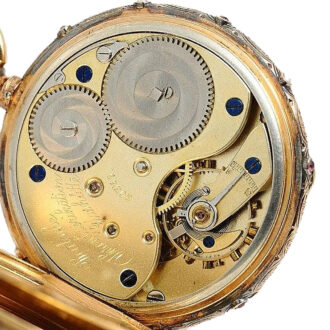 German early Glashütte gentleman's pocket watch Circa 1881