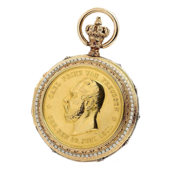 German early Glashütte gentleman's pocket watch Circa 1881 German early Glashütte gentleman's pocket watch Circa 1881