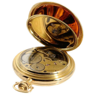 German large, heavy Glashütte ankerchronometer Circa 1881
