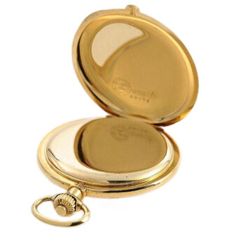 German fine 18 carat gold Glashütte lever watch Circa 1908