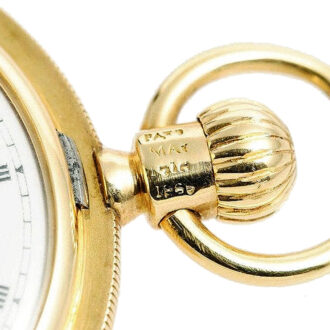 German fine and early gold Glashütte pocket watch Circa 1870