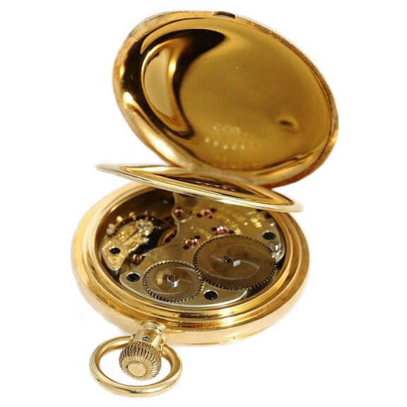 German fine 18k gold Glashütte pocket watch Circa 1883 German fine 18k gold Glashütte pocket watch Circa 1883