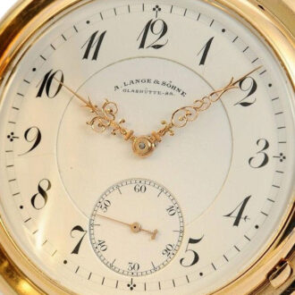 German heavy Glashütte minute repeating watch Circa 1912