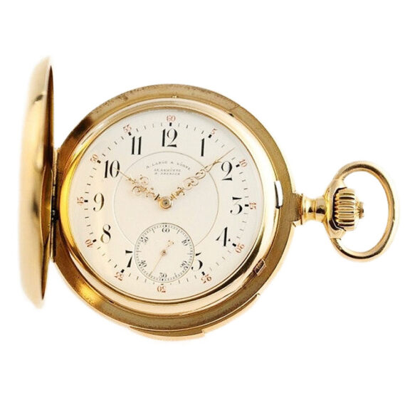 German rose gold minute repeating watch Circa 1908