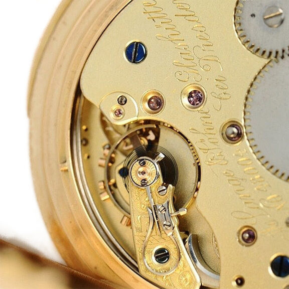 German rose gold minute repeating watch Circa 1908 German rose gold minute repeating watch Circa 1908