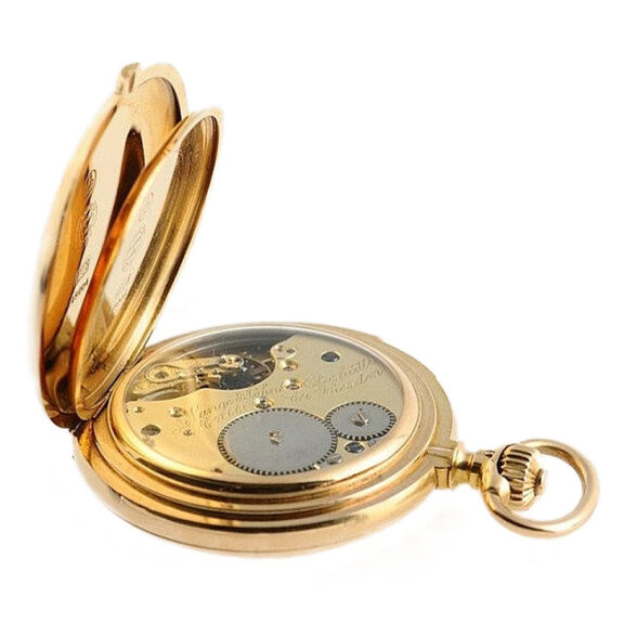 German rose gold minute repeating watch Circa 1908 German rose gold minute repeating watch Circa 1908