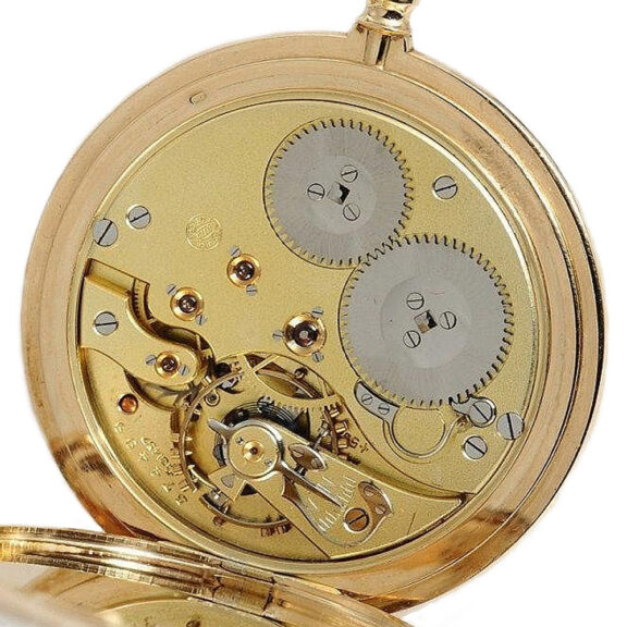 Swiss heavy rose gold IWC Schaffhausen watch Circa 1913 Swiss heavy rose gold IWC Schaffhausen watch Circa 1913