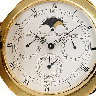 Swiss limited edition pocket watch with full calender Circa 1985