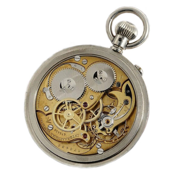 Swiss extremely rare "IWC" Schaffhausen deck watch Circa 1917 Swiss extremely rare "IWC" Schaffhausen deck watch Circa 1917