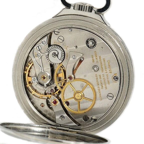 Swiss navigation deck watch with 24h indicator Circa 1950 Swiss navigation deck watch with 24h indicator Circa 1950