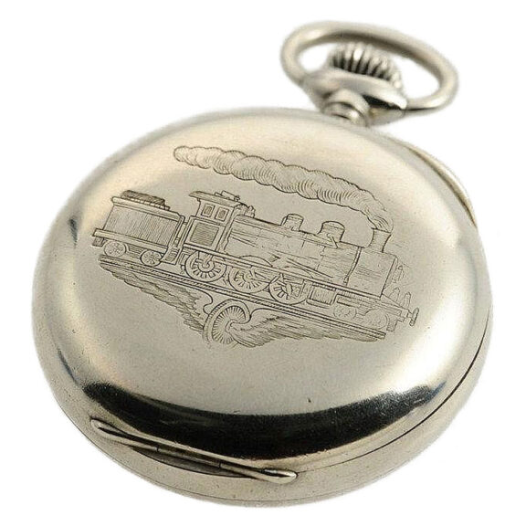 Swiss deck watch of the state railway carrier of Romania Circa 1919 Swiss deck watch of the state railway carrier of Romania Circa 1919