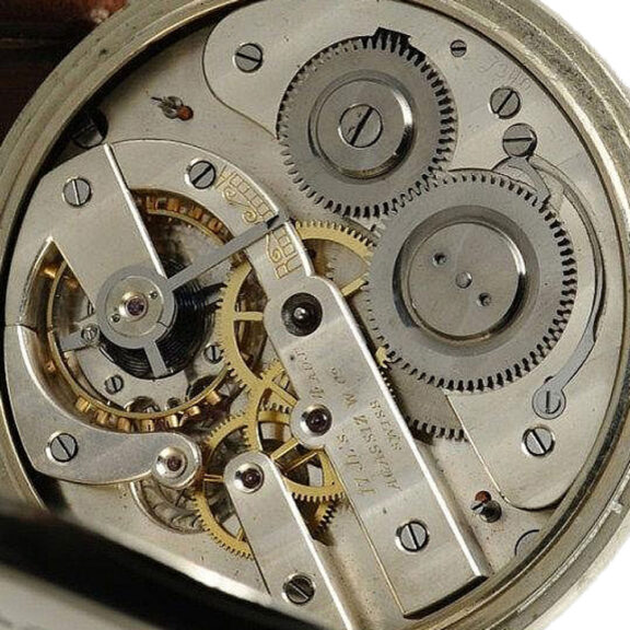 Swiss large, heavy deck chronometer with wooden box Circa 1920 Swiss large, heavy deck chronometer with wooden box Circa 1920