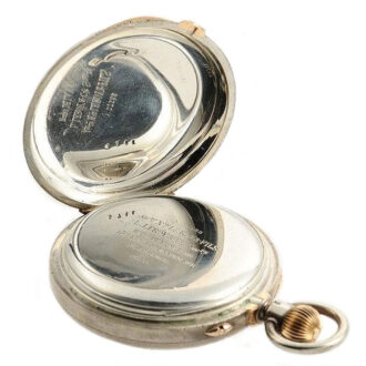 French chronometer with 32h power reserve indicator Circa 1890