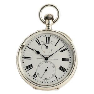 Swiss chronometer with 40h power reserve indicator Circa 1954