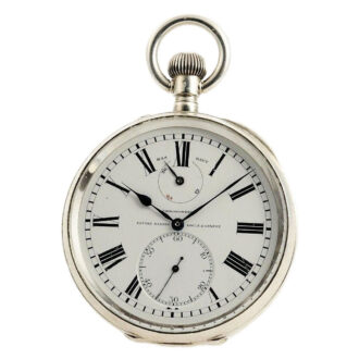 Swiss chronometer with 40h power reserve indicator Circa 1954