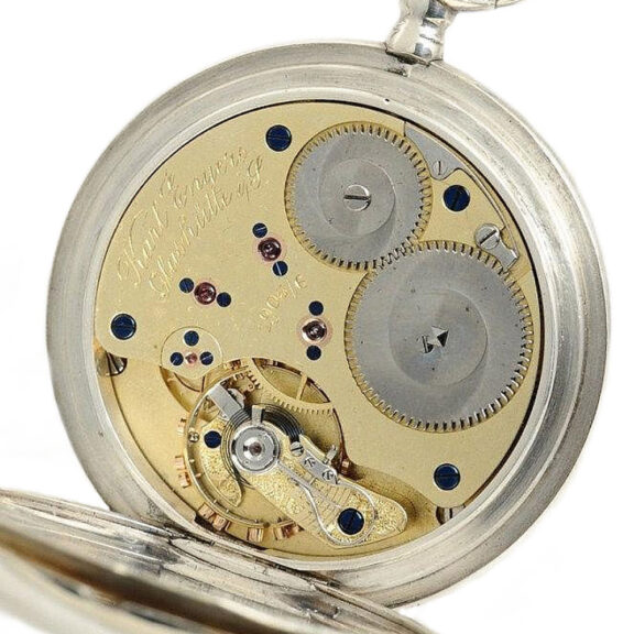 German fine heavy silver graduate's pocket watch Circa 1905 German fine heavy silver graduate's pocket watch Circa 1905