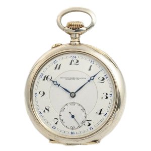 German rare silver graduate’s pocket watch Circa 1930